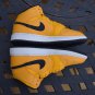 Nike Air Jordan 1 Mid GS 'University Gold'