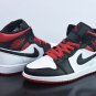 Nike Air Jordan 1 Mid Gym Red Black Toe