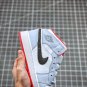 NIKE Air Jordan 1 Mid Half Blue Polka Dot Swoosh