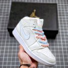 NIKE Air Jordan 1 Mid High GG Phantom Multicolor Swoosh
