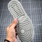 NIKE Air Jordan 1 Mid Mixed Textures Yellow Grey Fog