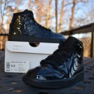 Nike Air Jordan 1 Mid Patent SE 'Triple Black'
