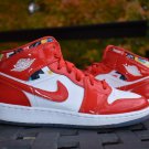 Nike Air Jordan 1 Mid SE GS 'Barcelona Sweater'