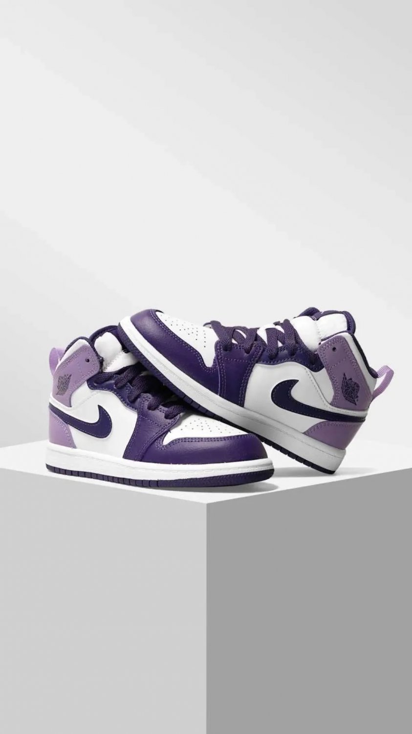Nike Air Jordan 1 Mid Sky Purple