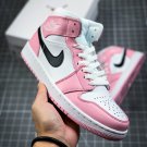 NIKE Air Jordan 1 Mid Soft Pink White