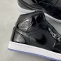 Nike Air Jordan 1 Mid Space Jam BlackDark Concord-White