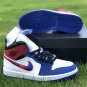 Nike Air Jordan 1 Mid TD 'Multicolored Swoosh'
