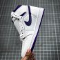 NIKE Air Jordan 1 Retro  High OG White Court Purple