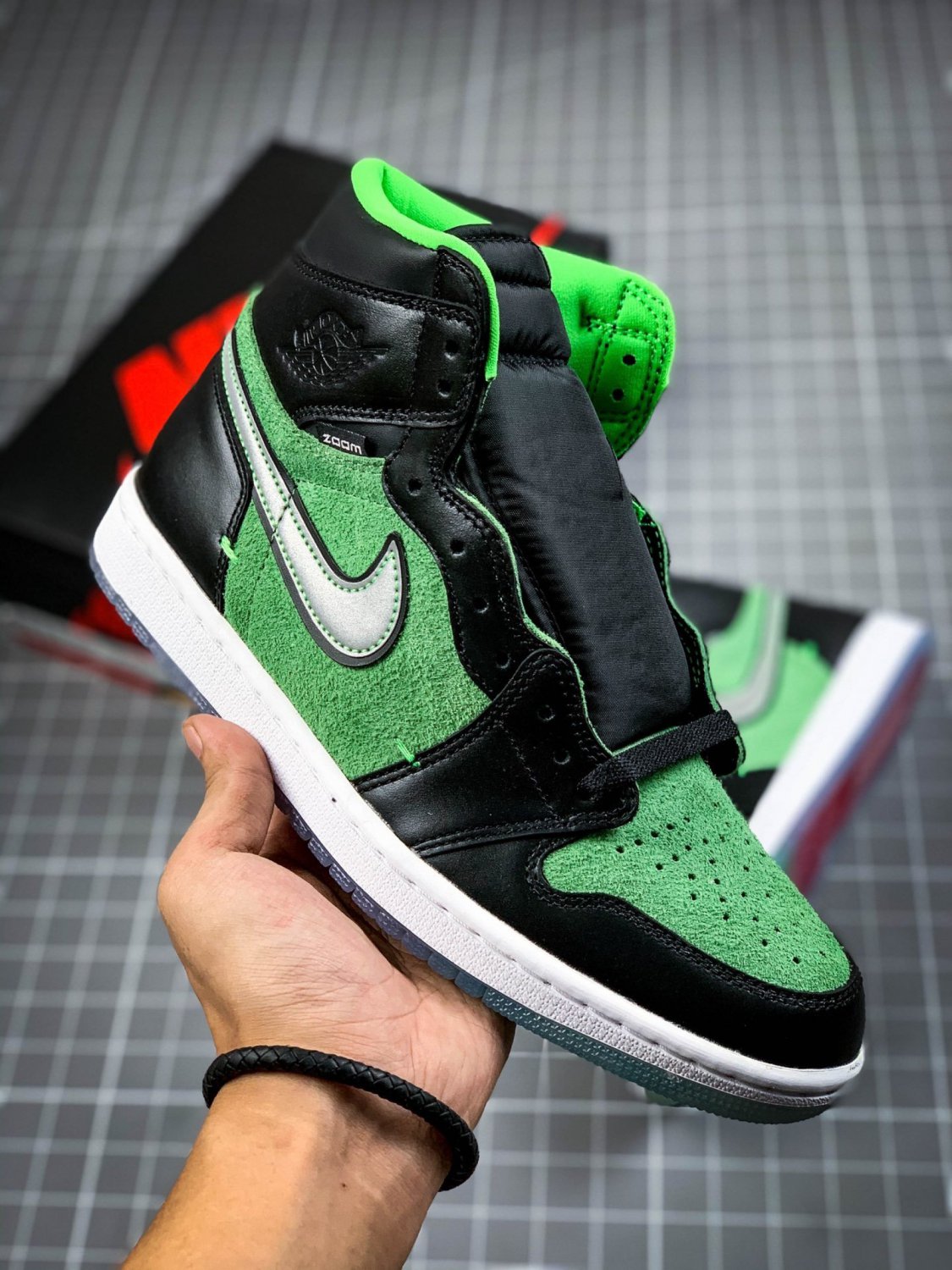 NIKE Air Jordan 1 Retro  High Zoom Rage Green