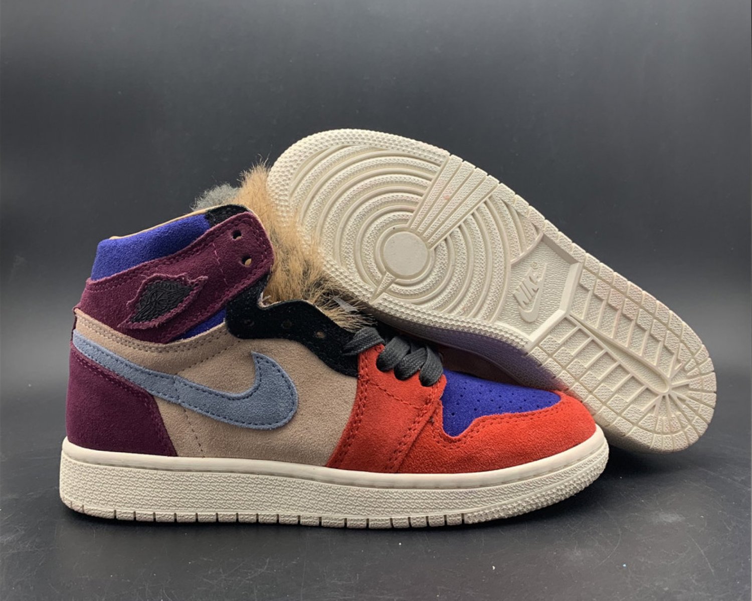 Nike Air Jordan 1 Retro High Aleali May Court Lux Viotech