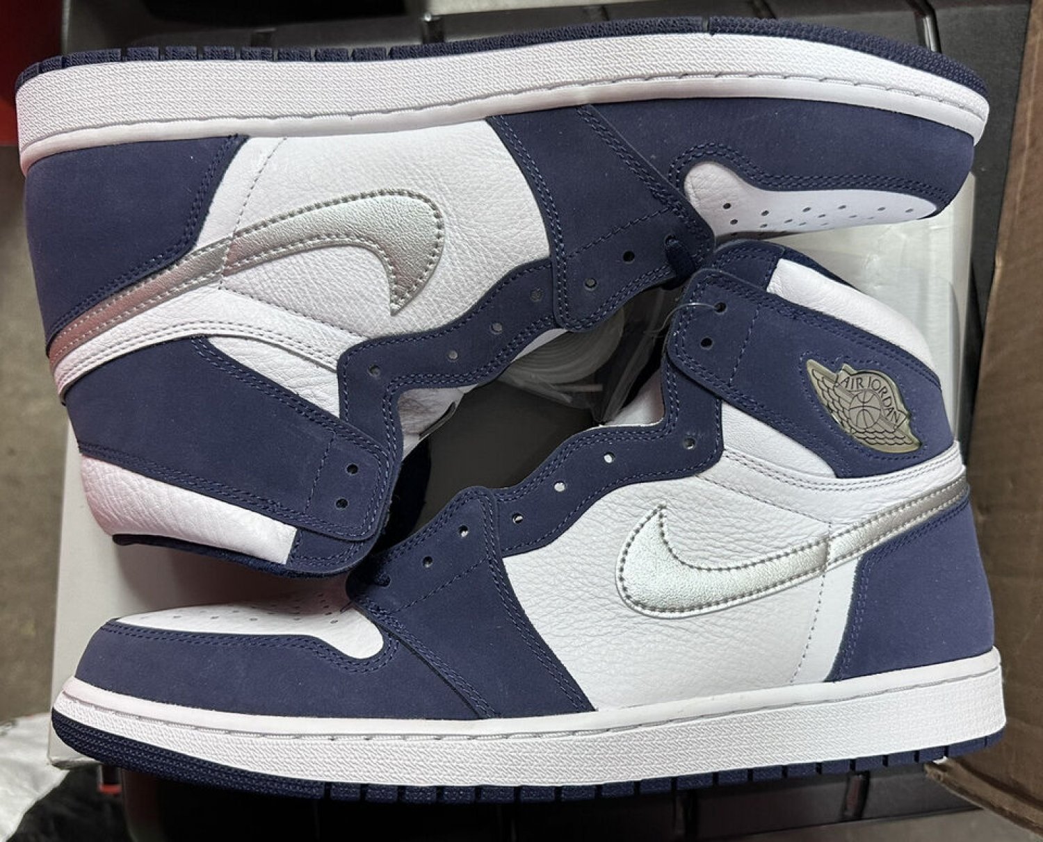 Nike Air Jordan 1 Retro High CO.JP Midnight Navy Yeezy,.,