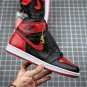 NIKE Air Jordan 1 Retro High OG Banned 2016 Black Varsity Red