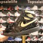 Nike Air Jordan 1 Retro High OG 'Black Metallic Gold' 555088-032