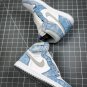 NIKE Air Jordan 1 Retro High OG White Hyper Royal