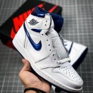 NIKE Air Jordan 1 Retro High OG White Metallic Navy