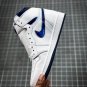 NIKE Air Jordan 1 Retro High OG White Metallic Navy