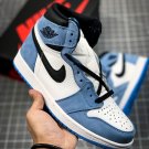 NIKE Air Jordan 1 Retro High OG White University Blue