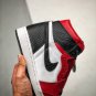 NIKE Air Jordan 1 Retro High Satin Snake Gym Red