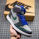 NIKE Air Jordan 1 Zoom Comfort X League Of Legend Champion Black Grey Blue
