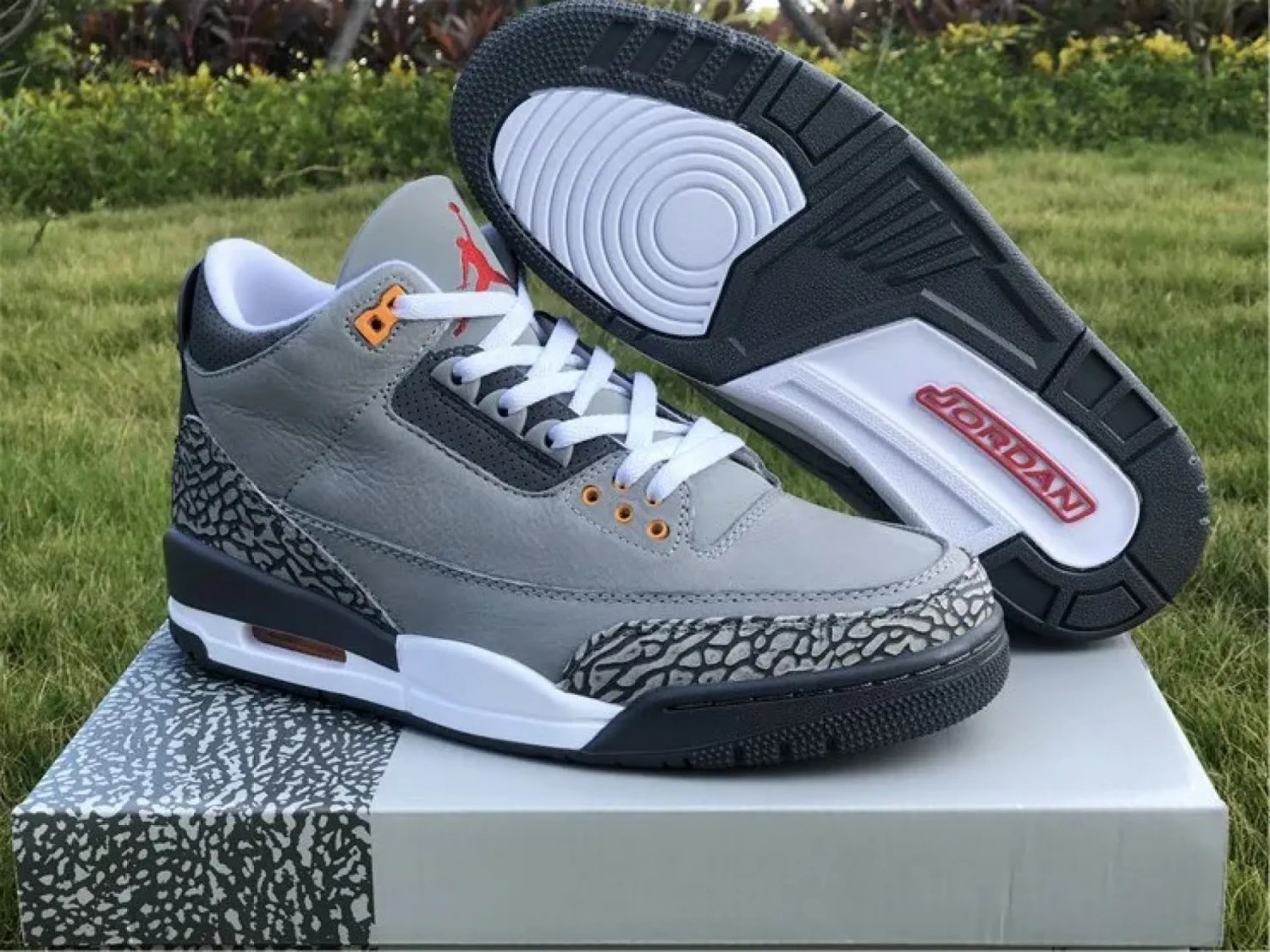 NIKE Air Jordan 3 &acirc;��Cool Grey&acirc;��