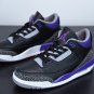 Nike Air Jordan 3 Retro Black Court Purple