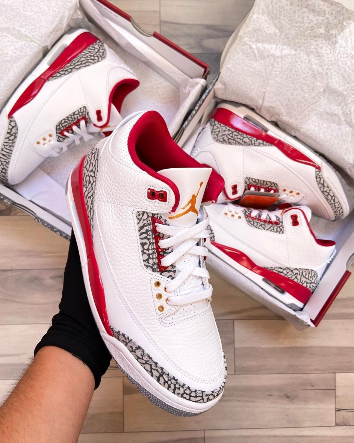 Nike Air Jordan 3 Retro 'Cardinal Red'