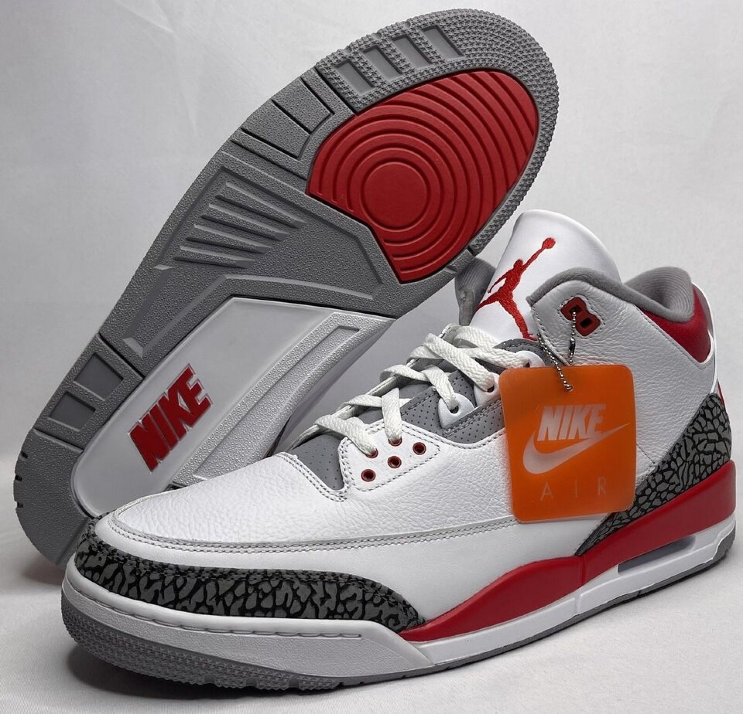 NIKE Air Jordan 3 Retro Fire Red (2022)  DN3707-160 NIB - No lid,,