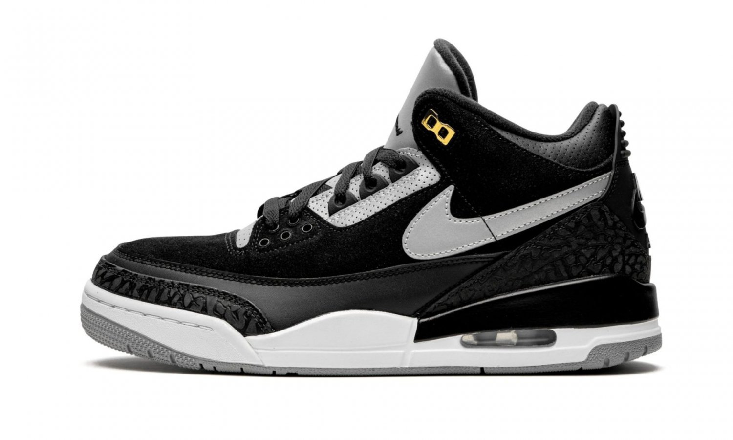 Nike Air Jordan 3 Retro Tinker Hatfield Black Cement Gold
