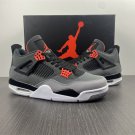 Nike Air Jordan 4  infrared Dark Grey infrared 23 black cement Gray