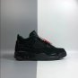 Nike Air Jordan 4 Black Cat Black Light Graphite Sneaker