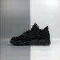 Nike Air Jordan 4 Black Cat Black Light Graphite Sneaker