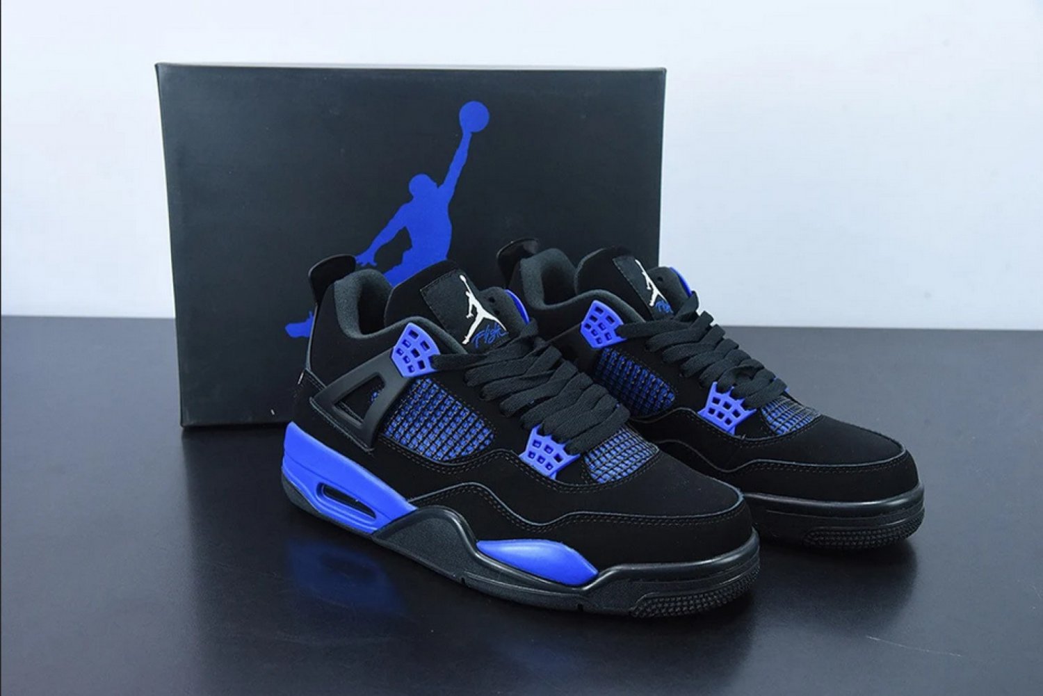 Nike Air Jordan 4 Blue Thunder Sneaker