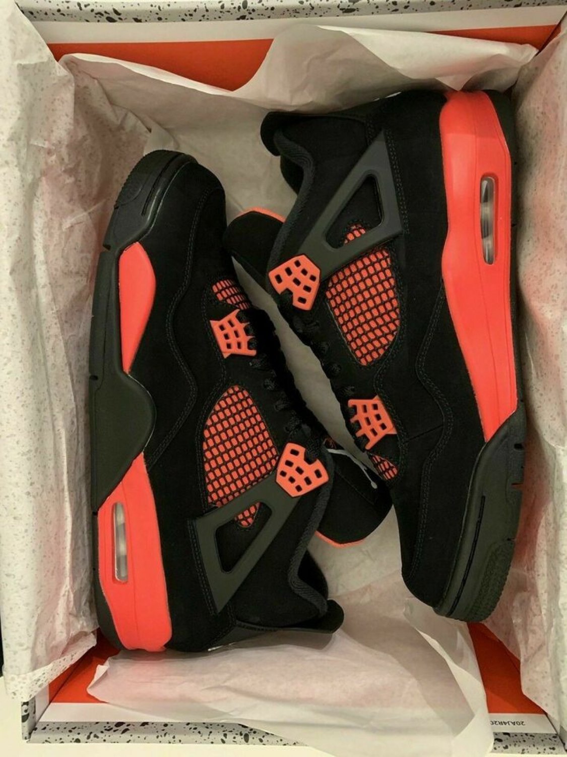Nike Air Jordan 4 IV Retro Red Thunder Style Code CT8527-016