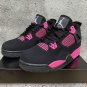 Nike Air Jordan 4 Pink Thunder Black Pink Noir Rose