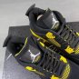 NIKE Air Jordan 4 Retro Black Tour Yellow