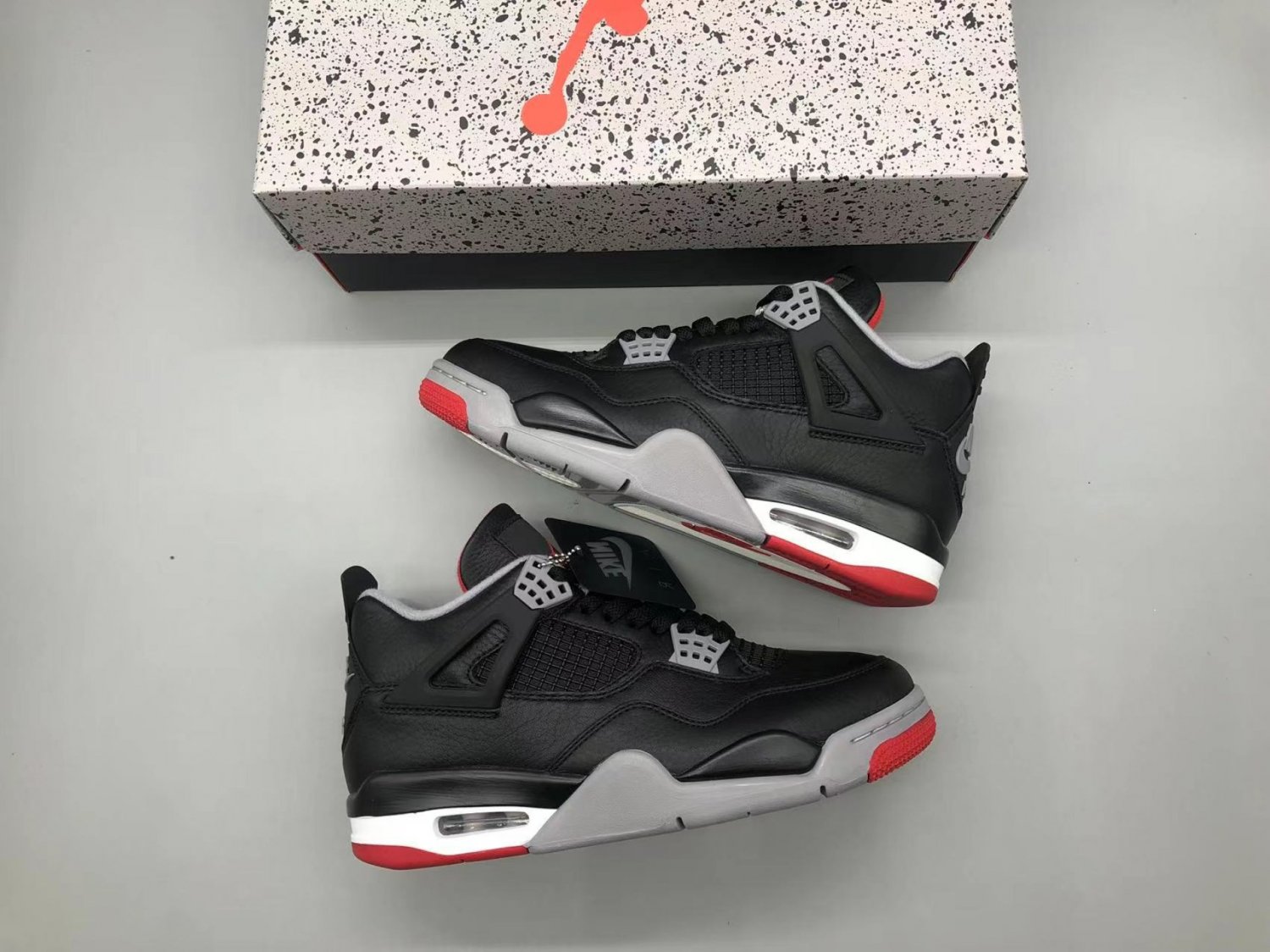 Nike Air Jordan 4 Retro Bred Reimagined