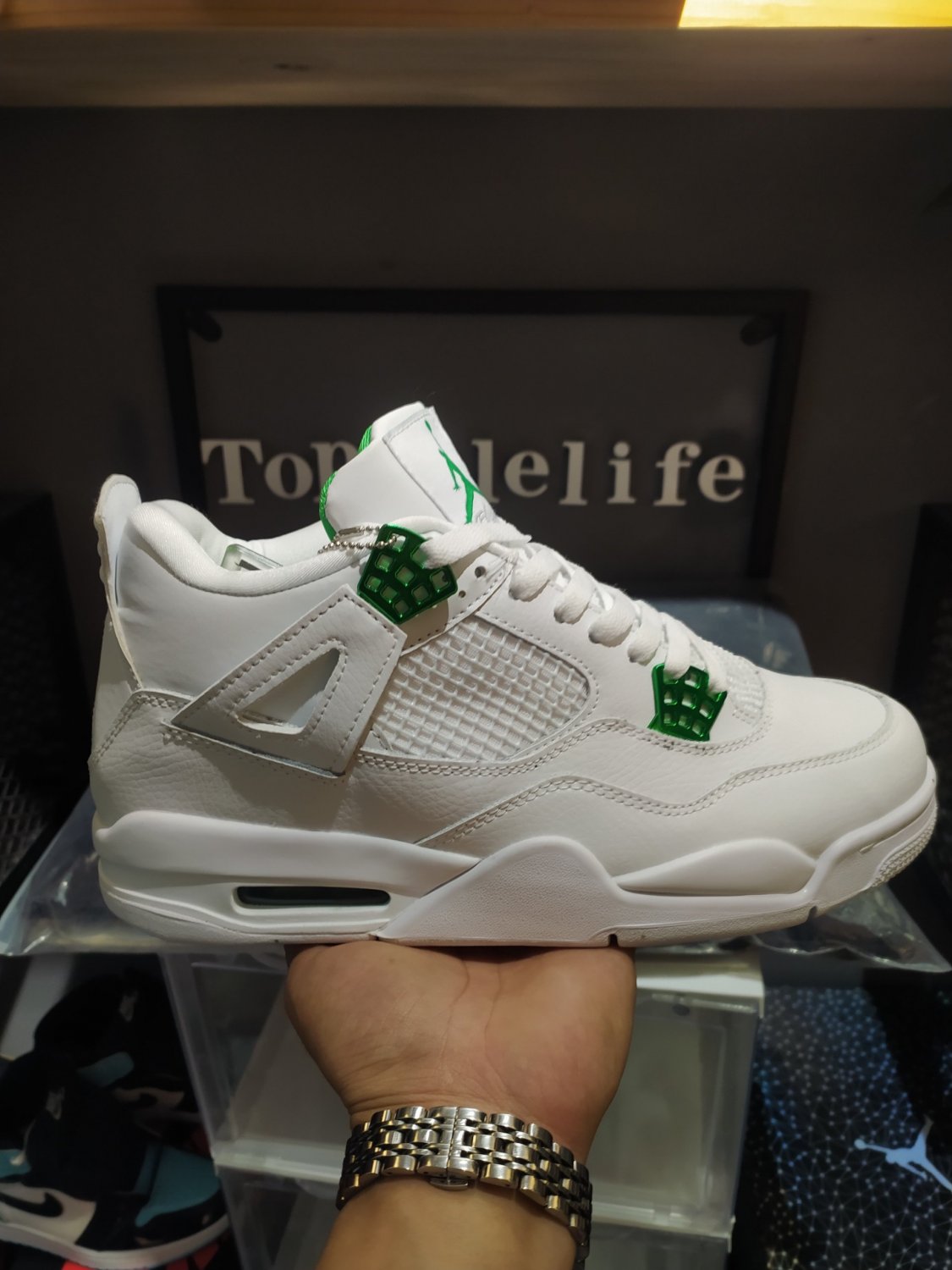 Nike Air Jordan 4 Retro Classic Green