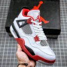 NIKE Air Jordan 4 Retro Fire Red White