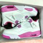 Air Jordan 4 White  Pink Oreo