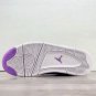 Air Jordan 4 White  Purple Oreo