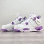 Air Jordan 4 White  Purple Oreo