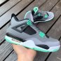 Nike Air Jordan 4 Retro Green Glow Grey Black