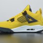 Nike Air Jordan 4 Retro Lightning TOUR YELLOWWHITE-DARK BLUE GREY