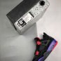 NIKE Air Jordan 4 Retro NRG Raptors - Drake Signature 2019 Black Purple Suede
