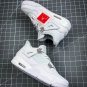 NIKE Air Jordan 4 Retro Pure Money White