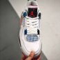 NIKE Air Jordan 4 Retro What The White Blue