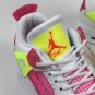 Nike Air Jordan 4 Retro White Lemon Pink (GS)