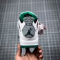 NIKE Air Jordan 4 Retro White Lucid Green Rasta