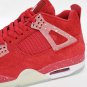 Nike Air Jordan 4 Retro Wine Red Ink Splashing