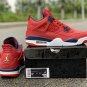 Nike Air Jordan 4 SE &acirc;��FIBA&acirc;�� Gym RedWhite-Metallic Gold-Obsidian
